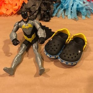 Toddler 🦇 Batman Crocs 6/7